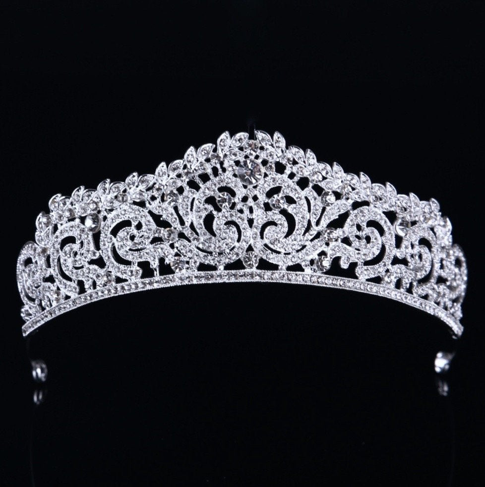 "Belinda" - Wedding Crystal Tiara