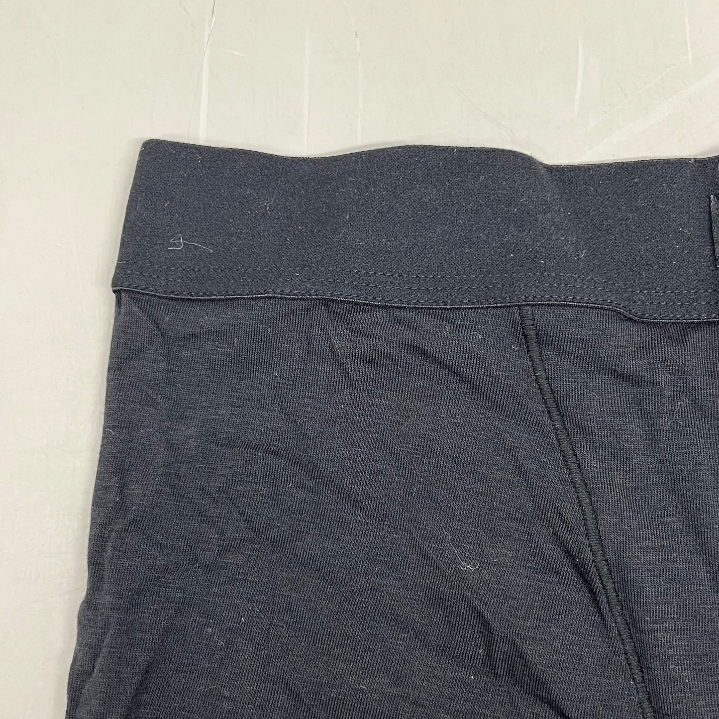 SKIMS Breathable Soft Elastic Silky Loungewear Boxer Women's Sz S Onyx APBOX0461