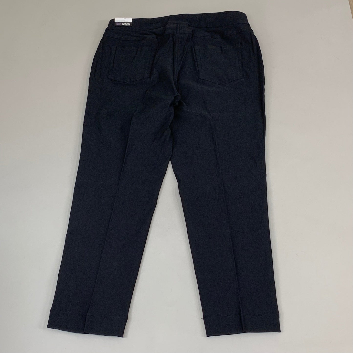 MULTIPLES Ankle Pants Petite Women's Sz 12P Black