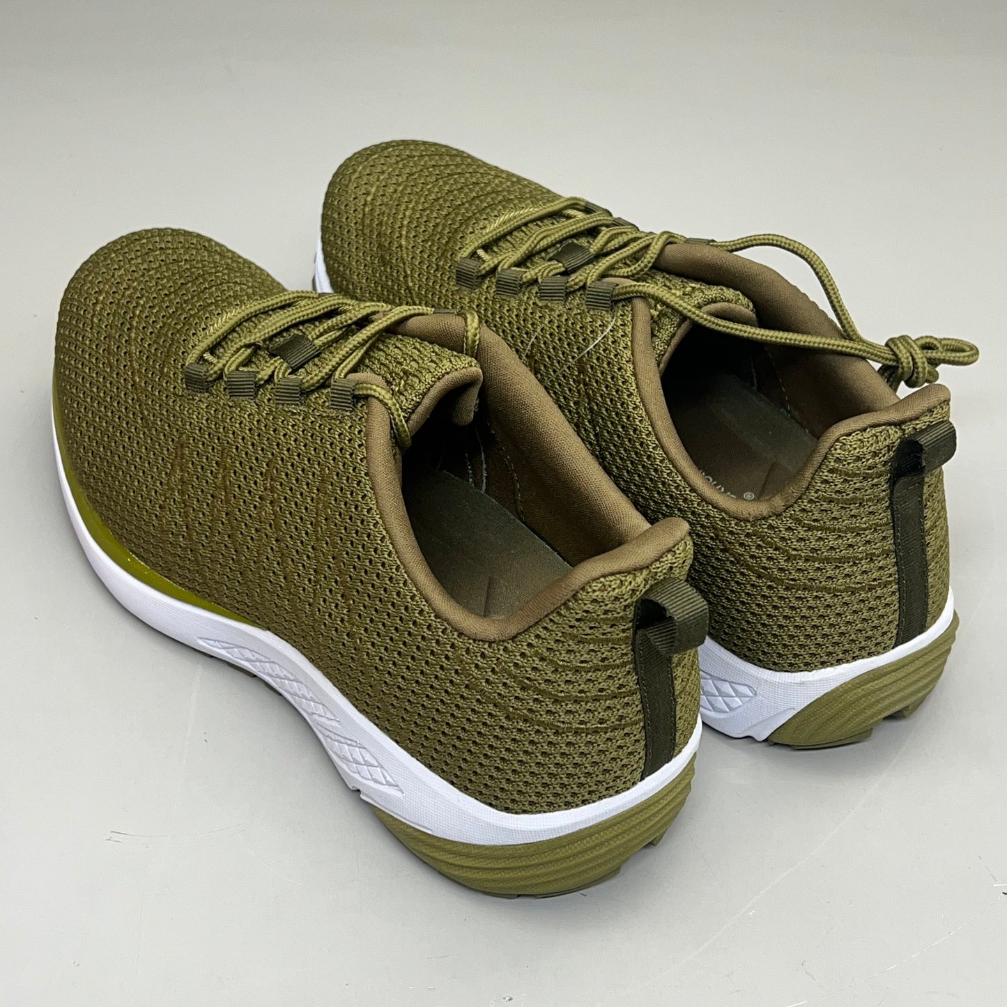 PROPET Tour Knit Double Insoles Ortholite Shoes Women Sz 11 XX(4E) Olive WAA112M