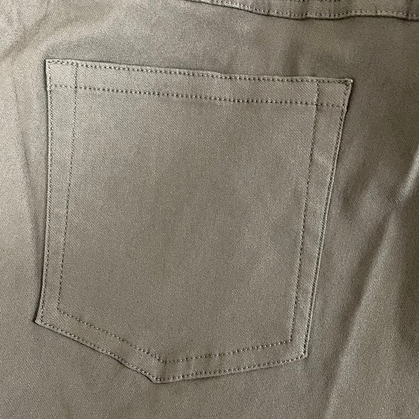 MULTIPLES Ankle Pants Petite Women's Sz 10P Truffle M33709PP
