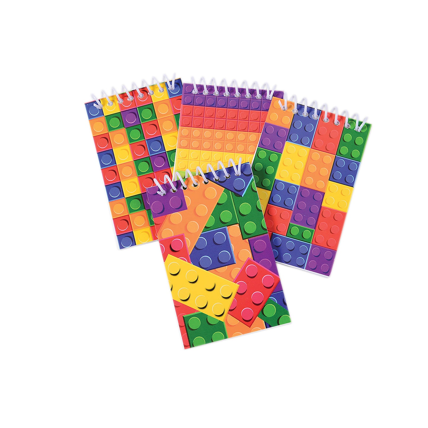 Block Mania Notebooks/8 Per Pkg