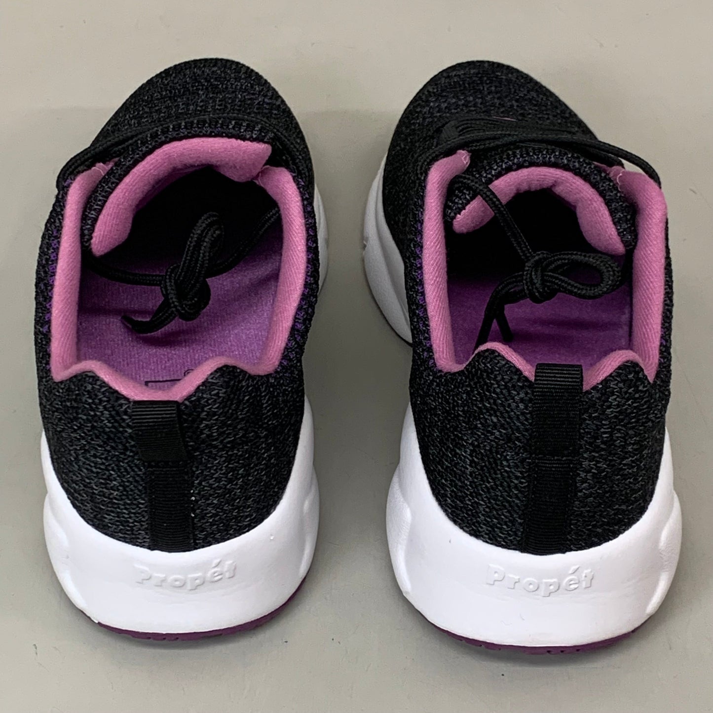 PROPET Stability Fly Sneaker X(2E) Women's SZ 5.5 Black/Berry WAA072MBBYX-05H