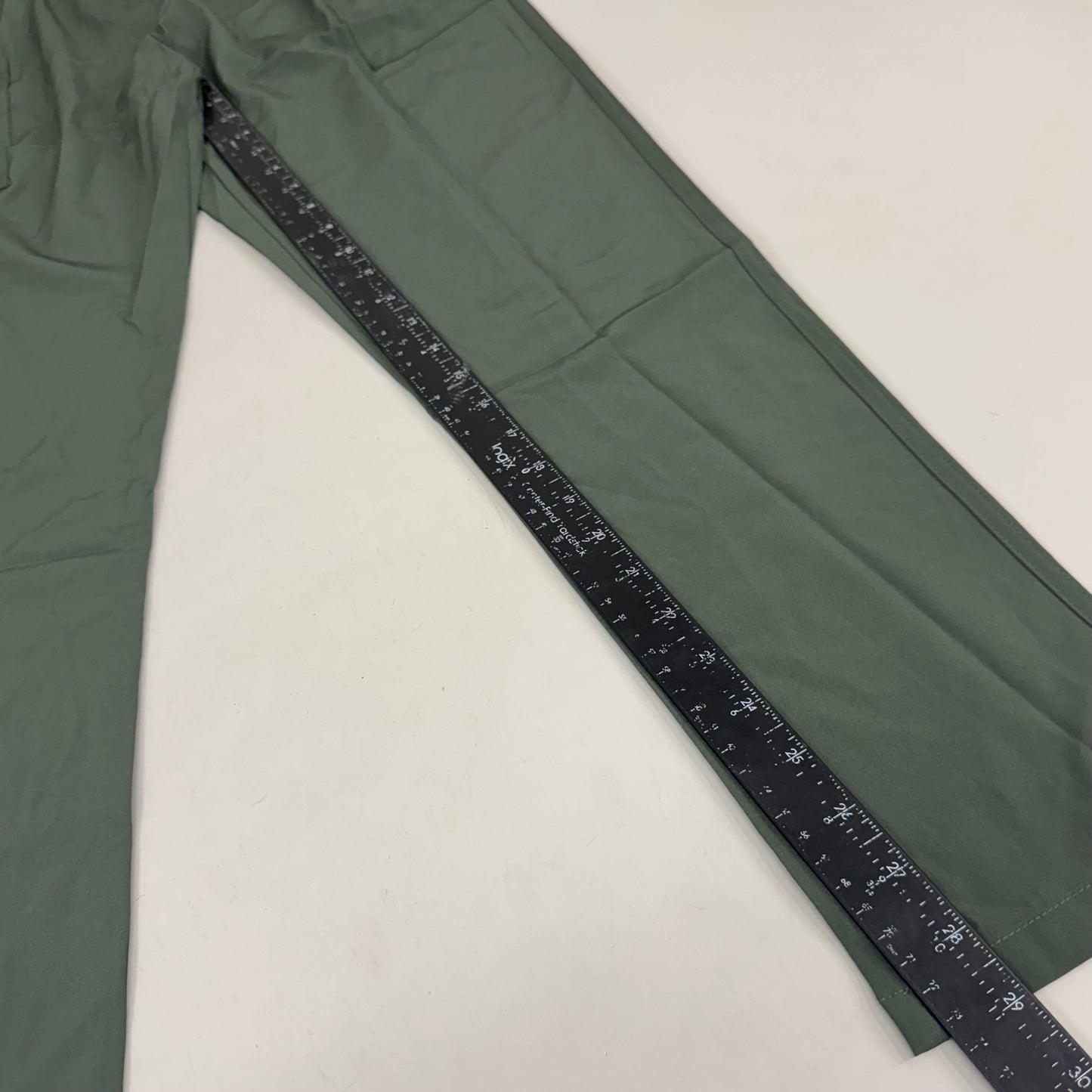 GREEN TOWN 4 Flex Scrubs Jumpsuit Cinch In Waist Women's Sz S Olive GFX-023AST