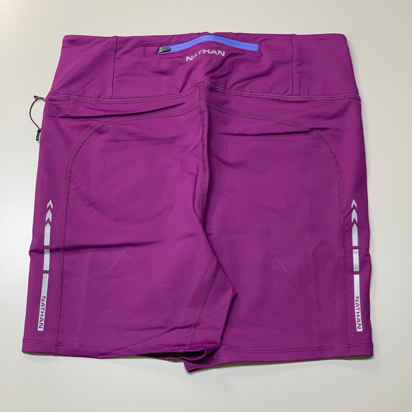NATHAN Interval 6" Inseam Bike Short Women's Plum Size XS NS51520-70030-XS