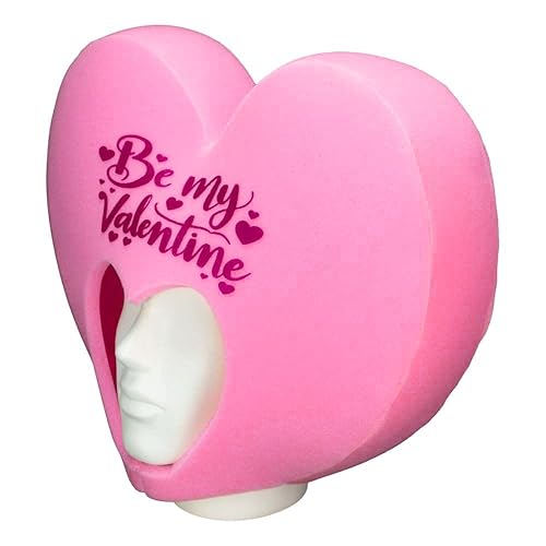 Pink Heart Valentine's Day Hat