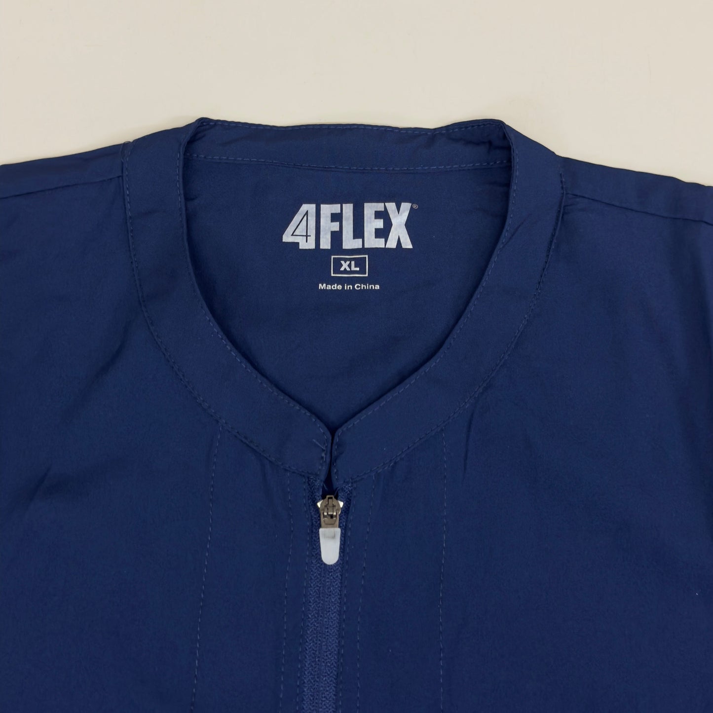 GREEN TOWN 4 Flex Scrubs Jumpsuit Cinch In Waist Women's Sz XL Indigo GFX-023AST
