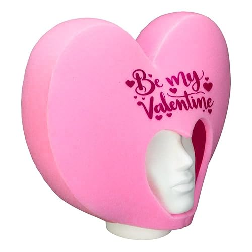 Pink Heart Valentine's Day Hat