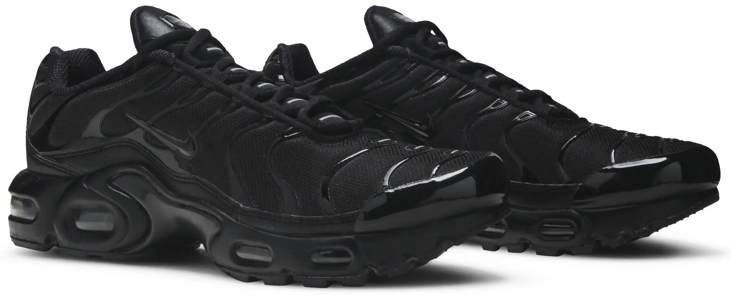 Nike Air Max Plus Triple Black Size 6.5Y / 8W New