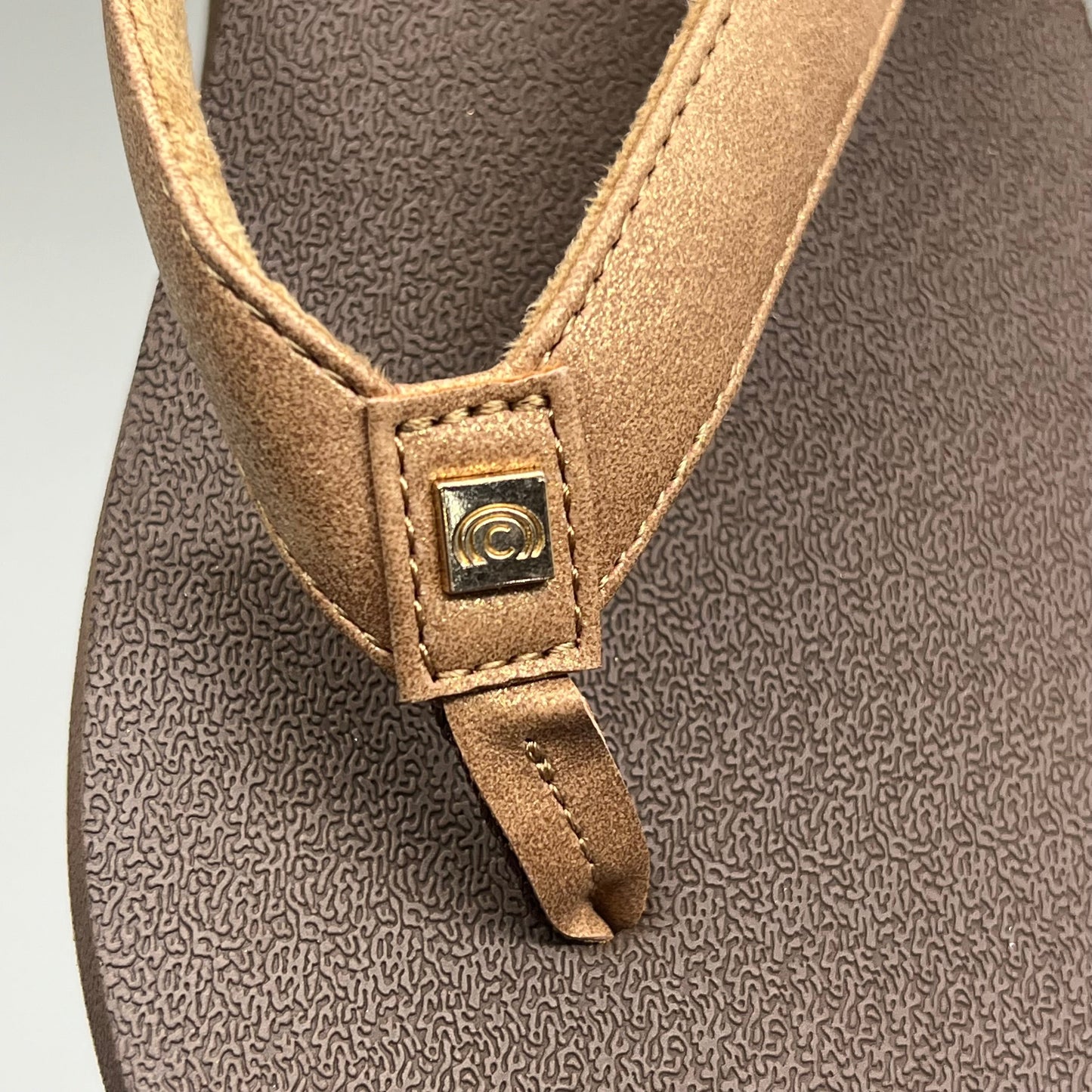 COBIAN Skinny Bounce Comfortable Synthetic Strap Women's Sz 9 Tan SKI25-230-09