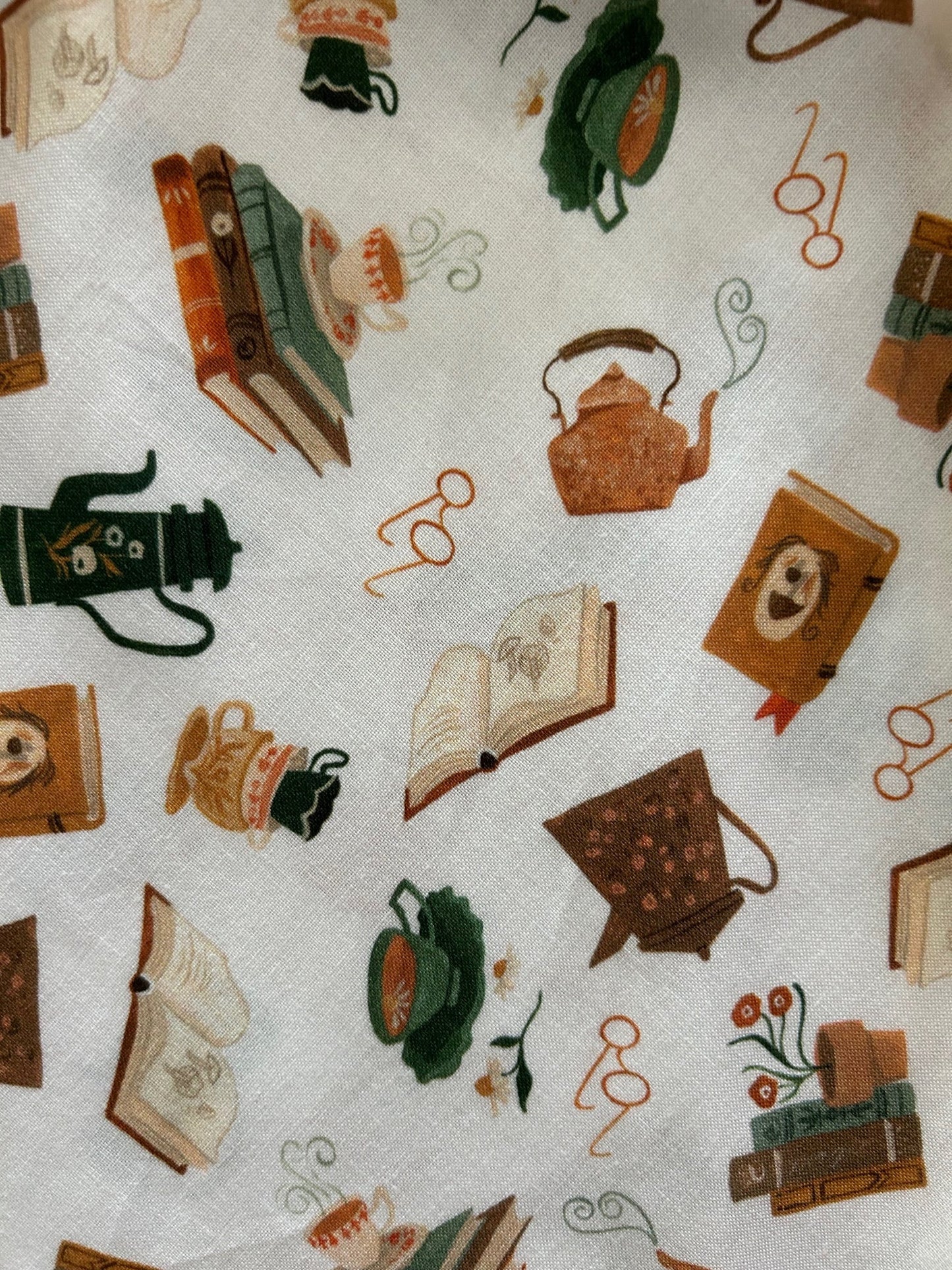 Book & Tea Vintage Dress