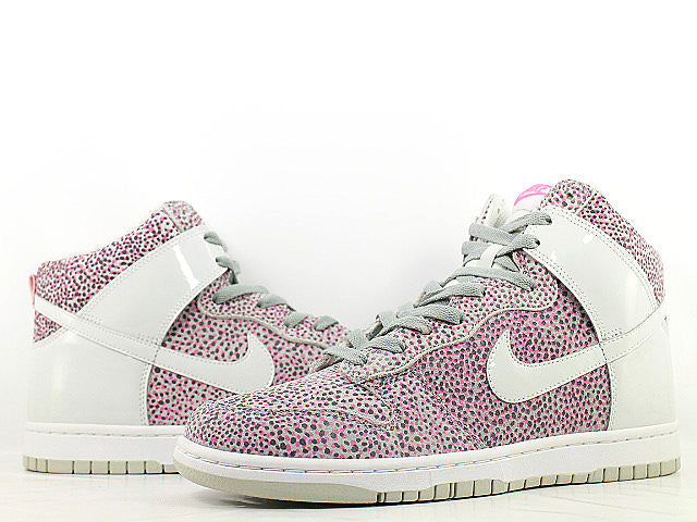 (2013) Nike Dunk Hi Skinny Print Grey Laser Size 7W NEW
