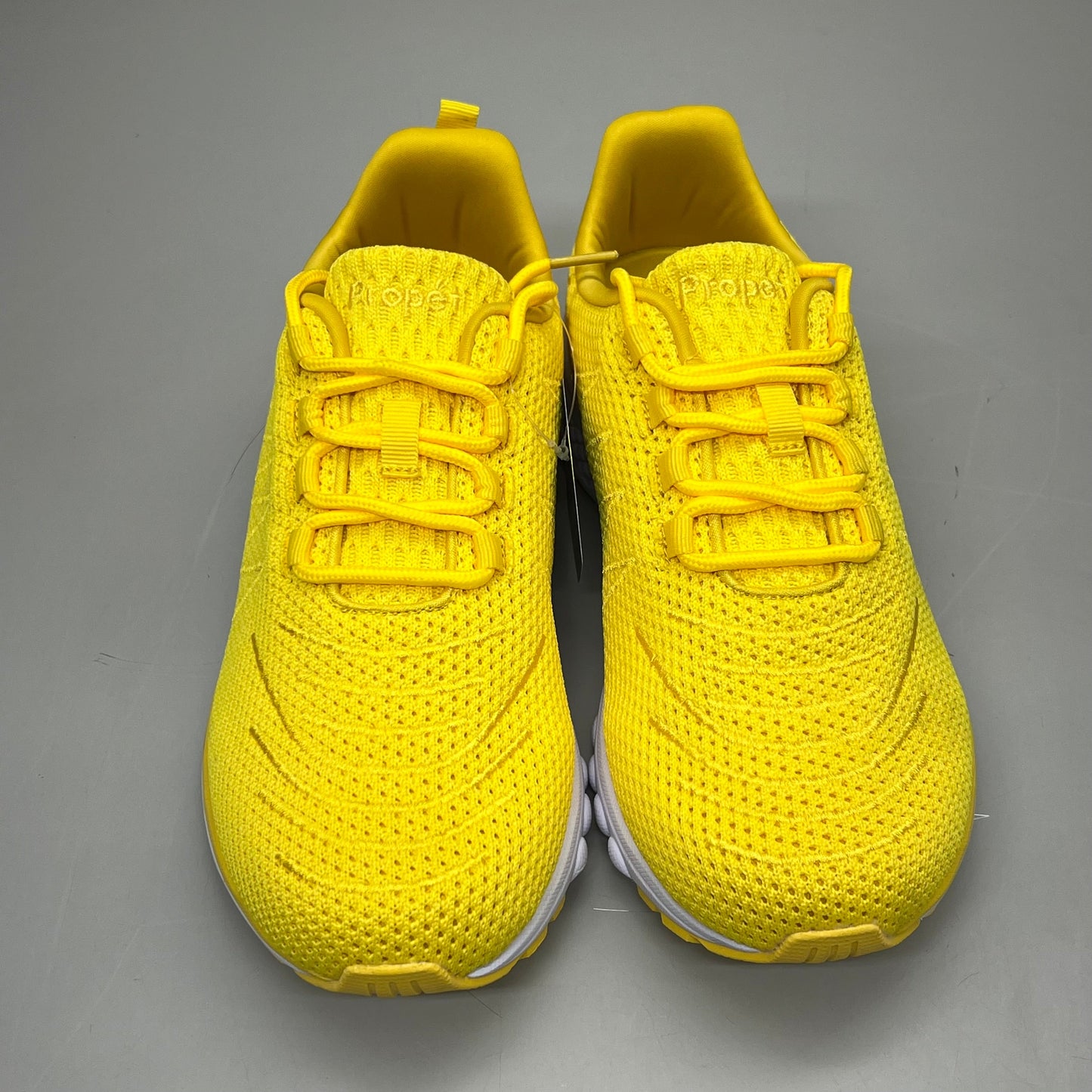 PROPET Tour Knit Double Insoles Breathe Ortholite Shoes Women's Sz 7 X(2E) Lemon WAA112M