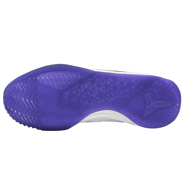 Nike KB Mentality White Court Purple New Size 10M / 11.5W