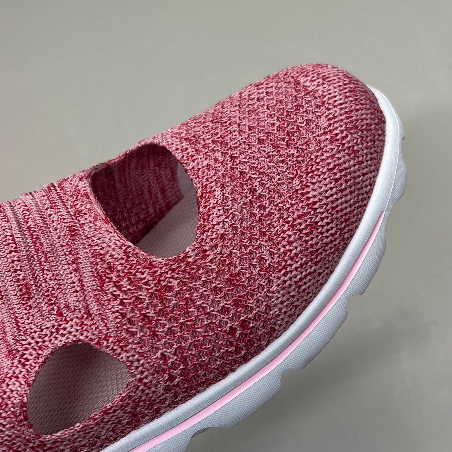 PROPET Travel Activ Avid Knit Shoe Women's Sz 12 Width M(B) Pink/Red WAT064M