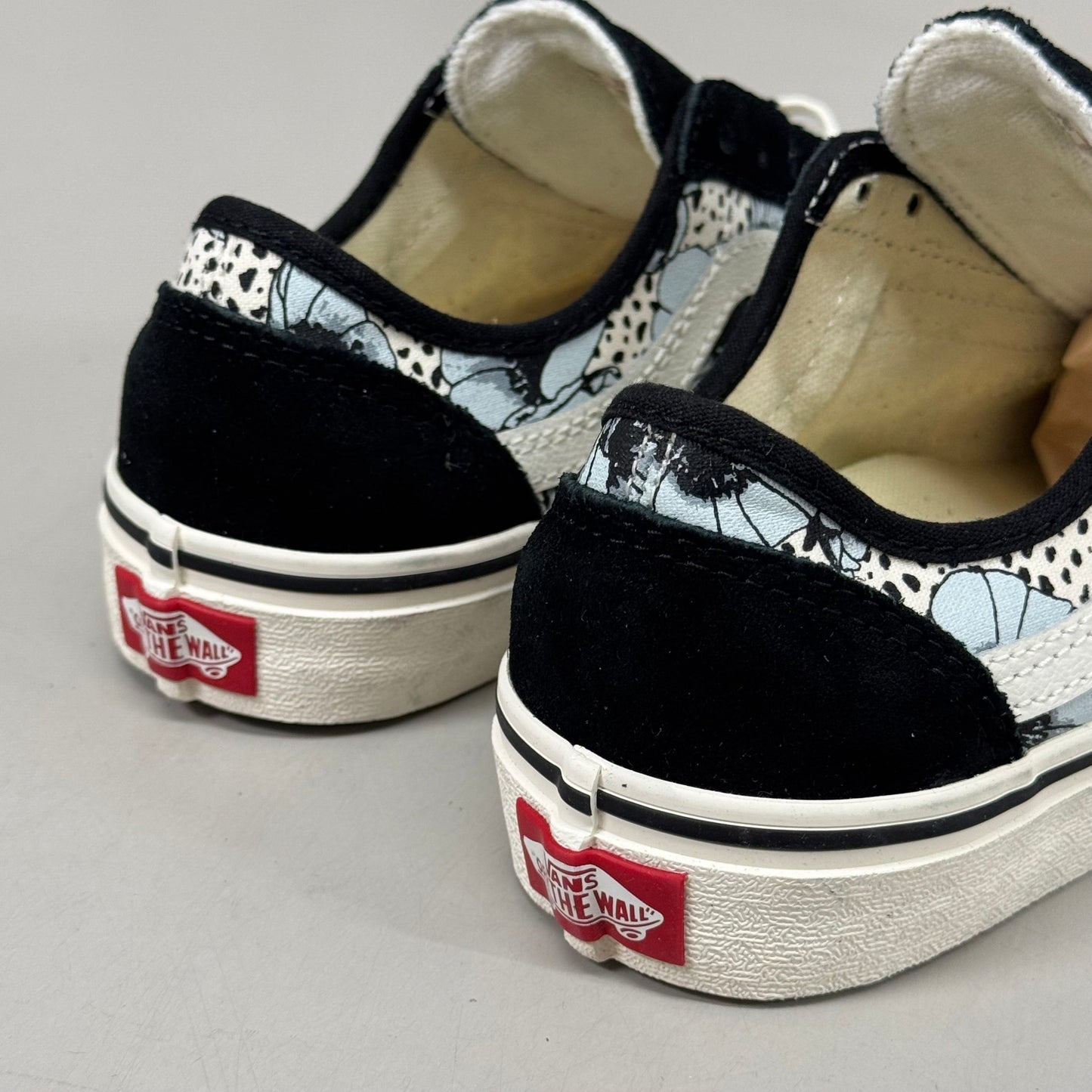 VANS Style 36 Decon VR3 Shoes Women's 5.0 Mens 3.5 Animal Floral Blue Polka Dots
