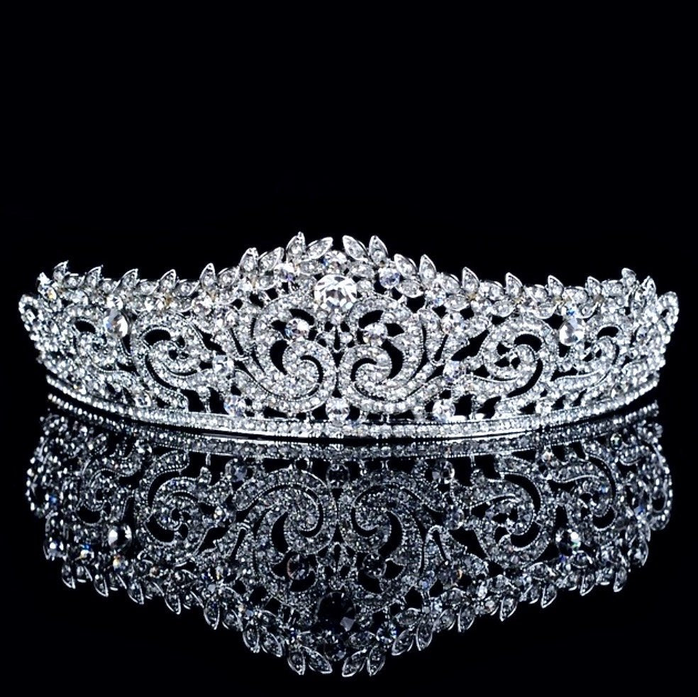 "Belinda" - Wedding Crystal Tiara
