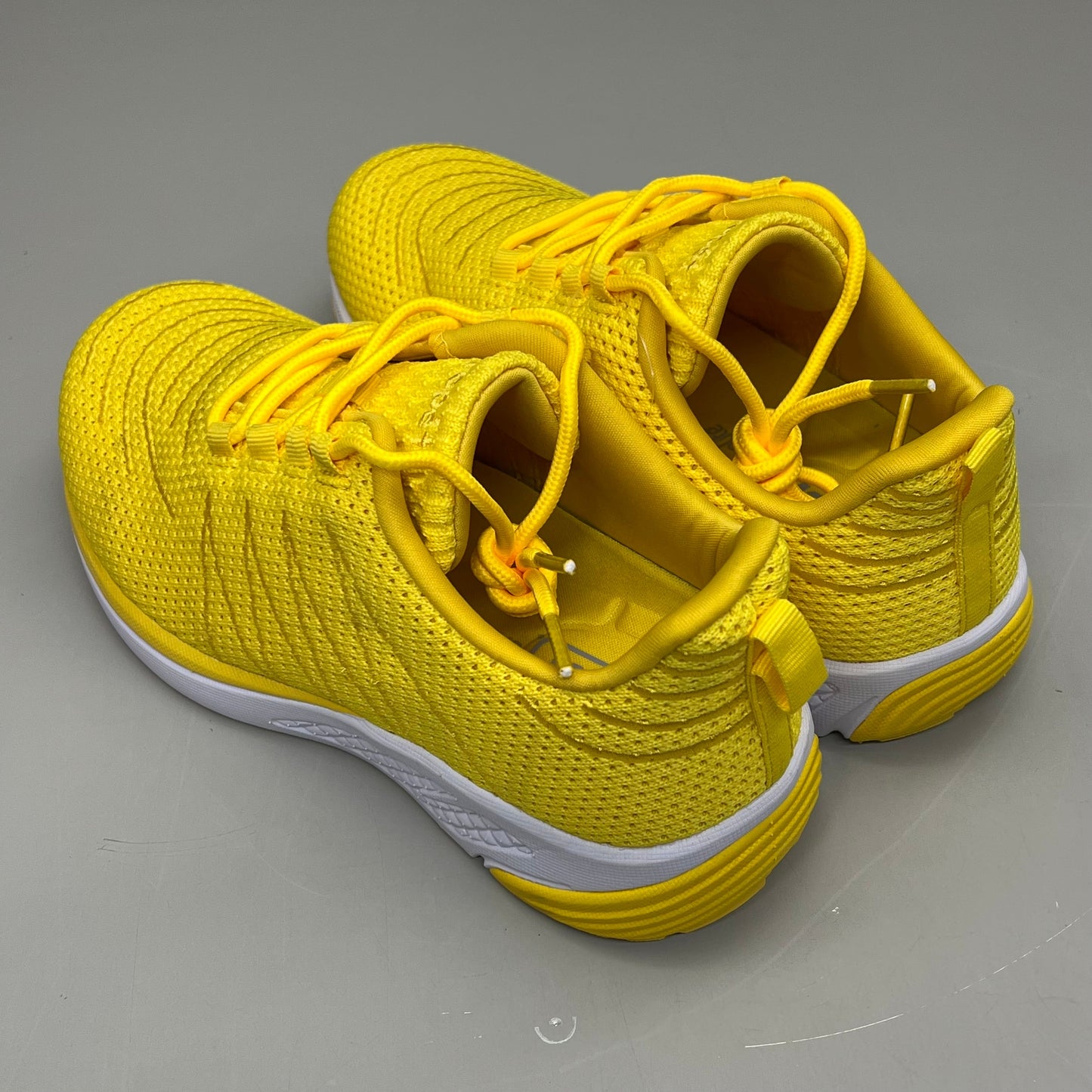 PROPET Tour Knit Double Insoles Breathe Ortholite Shoes Women's Sz 7 X(2E) Lemon WAA112M