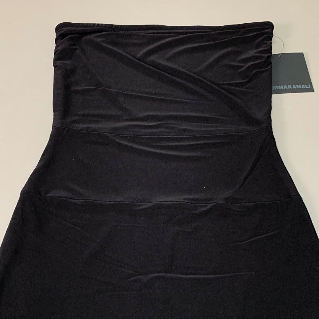 NORMA KAMALI Strapless Dress To Knee SZ M/38 Black KK4253PL097001 (New)