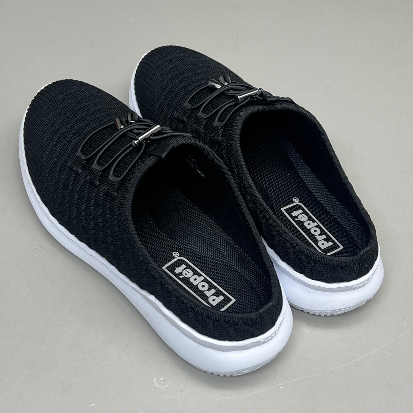 PROPET Travel Bound Slide Thermal Rubber Womens Sz 8.5 Width XX(4E) Black WAT031M