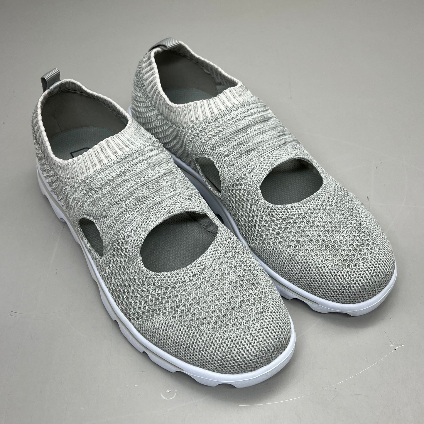 PROPET Travel Activ Avid Knit Shoe Women's Sz 9.5 Width M(B) Light Grey WAT064M