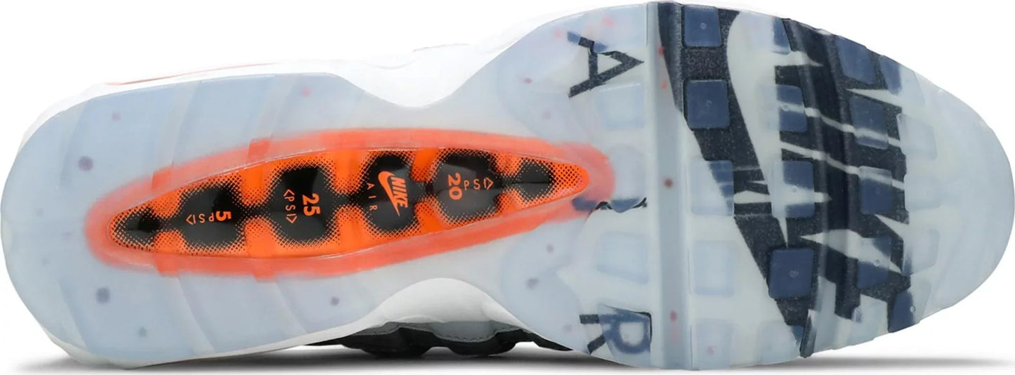 Kim Jones x Air Max 95 'Total Orange' Size 4Y / 5.5W New