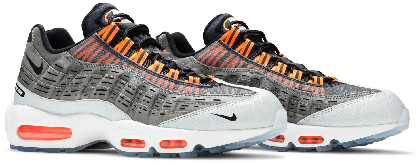 Kim Jones x Air Max 95 'Total Orange' Size 4Y / 5.5W New