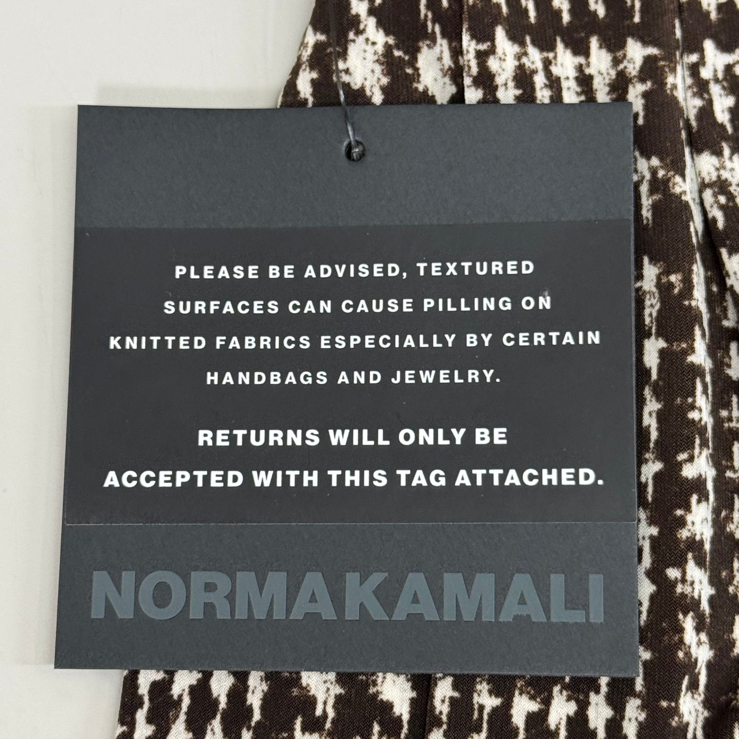 NORMA KAMALI Silky Jersey Pleated Micro Skirt Unlined Women's Sz S/32 Chocolate