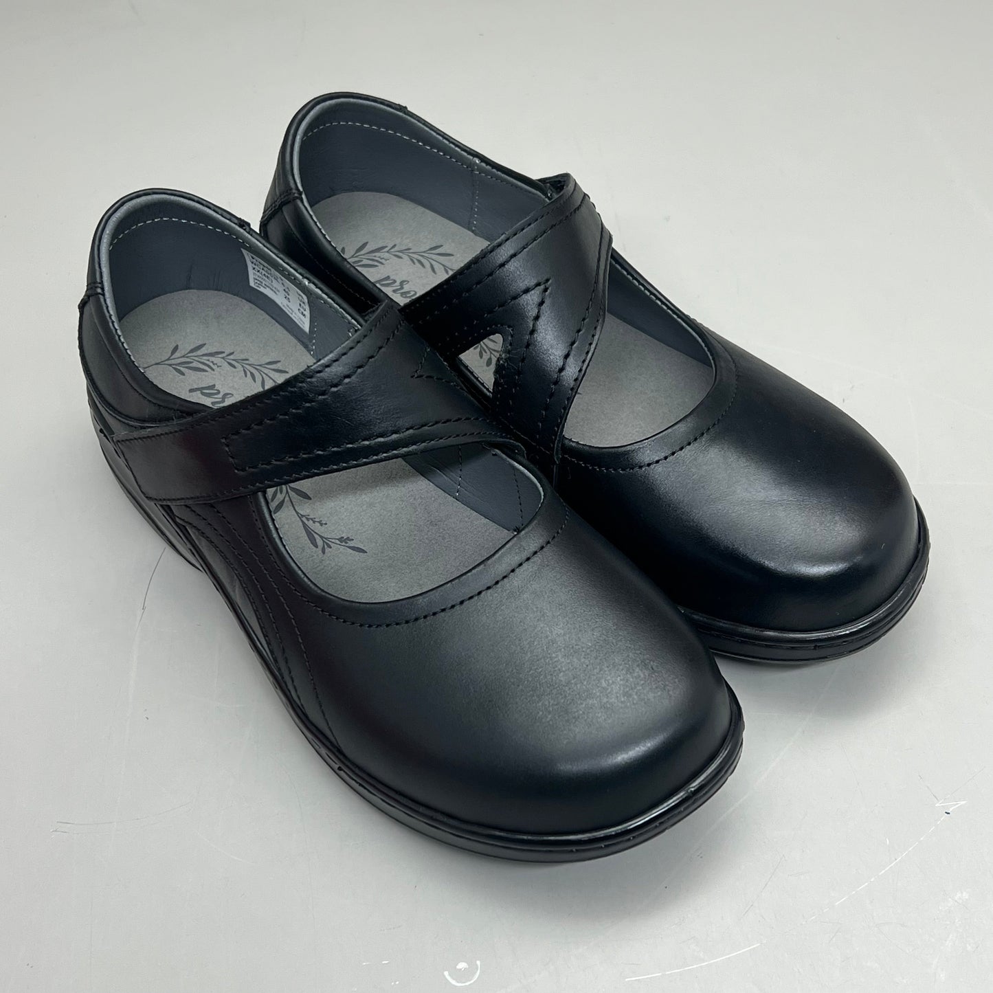 PROPET Golda Mary Jane Adjustable Lightweight Women's Sz 9.5 X(2E) Black WCA053L