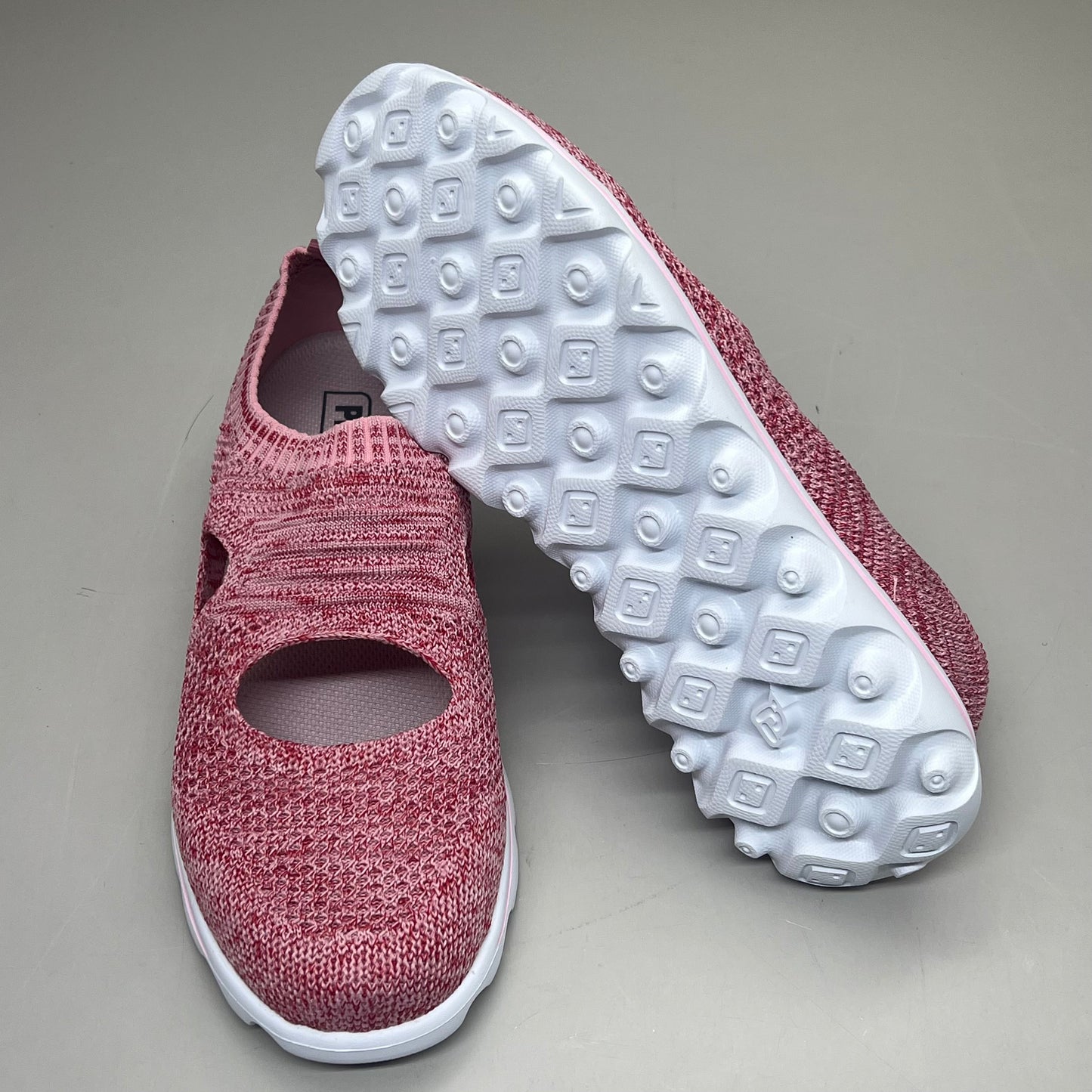 PROPET Travel Activ Avid Knit Shoe Women's Sz 12 Width M(B) Pink/Red WAT064M