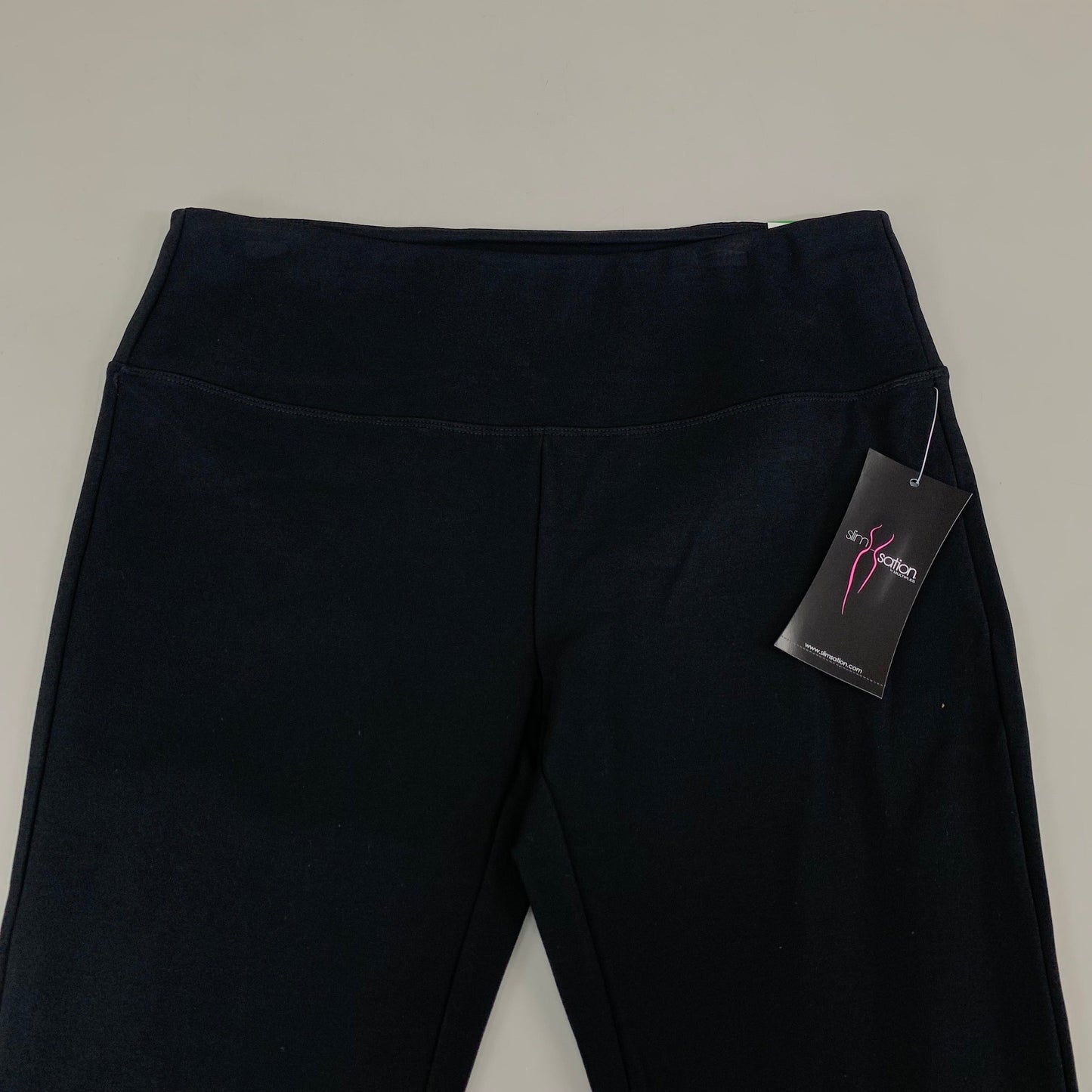 MULTIPLES Legging Petite Women's Sz L Black M9031P