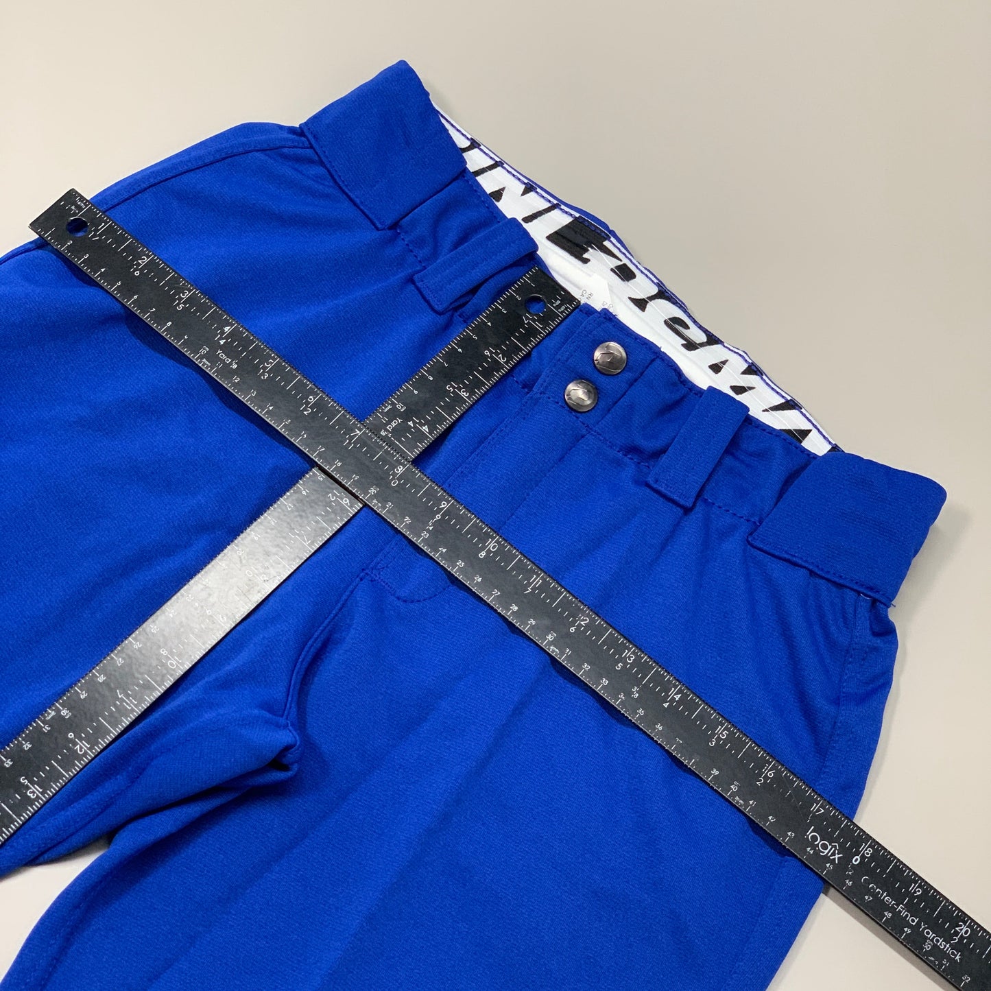 DEMARINI Fierce Fastpitch Belted Softball Pant Women's Sz M Blue WTD304001M