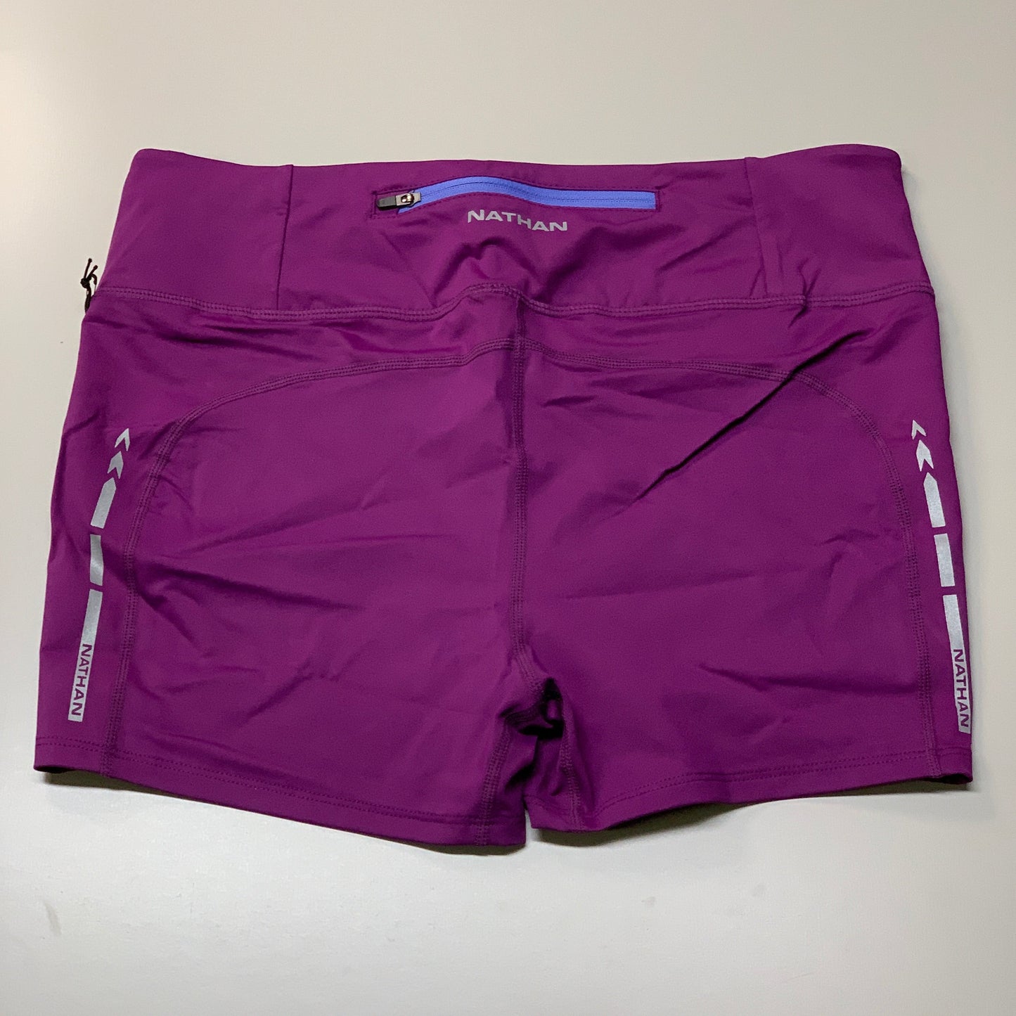 NATHAN Interval 3" Inseam Bike Short Women's Plum Size XL NS51040-70030-XL