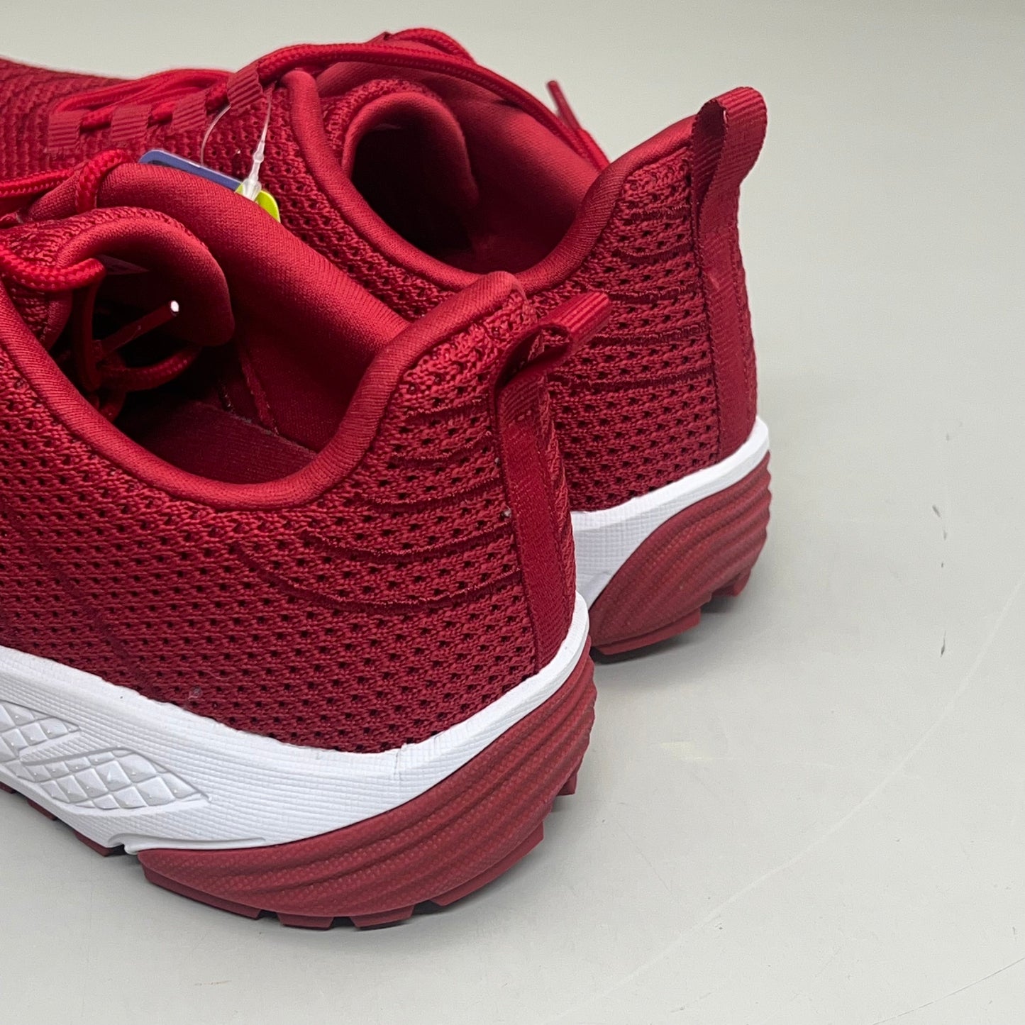 PROPET Tour Knit Double Insoles Ortholite Shoes Women Sz 8.5 W(D) Red WAA112M
