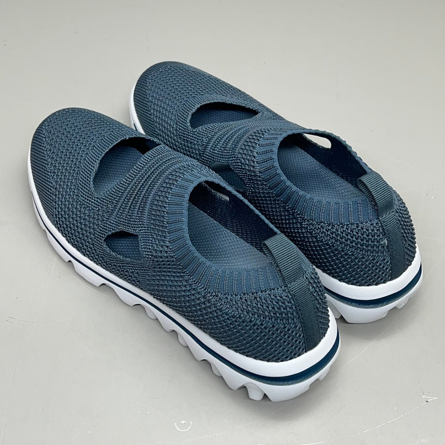 PROPET Travel Activ Avid Knit Flexible Shoe Women's Sz 8 N(AA) Denim WAT064M