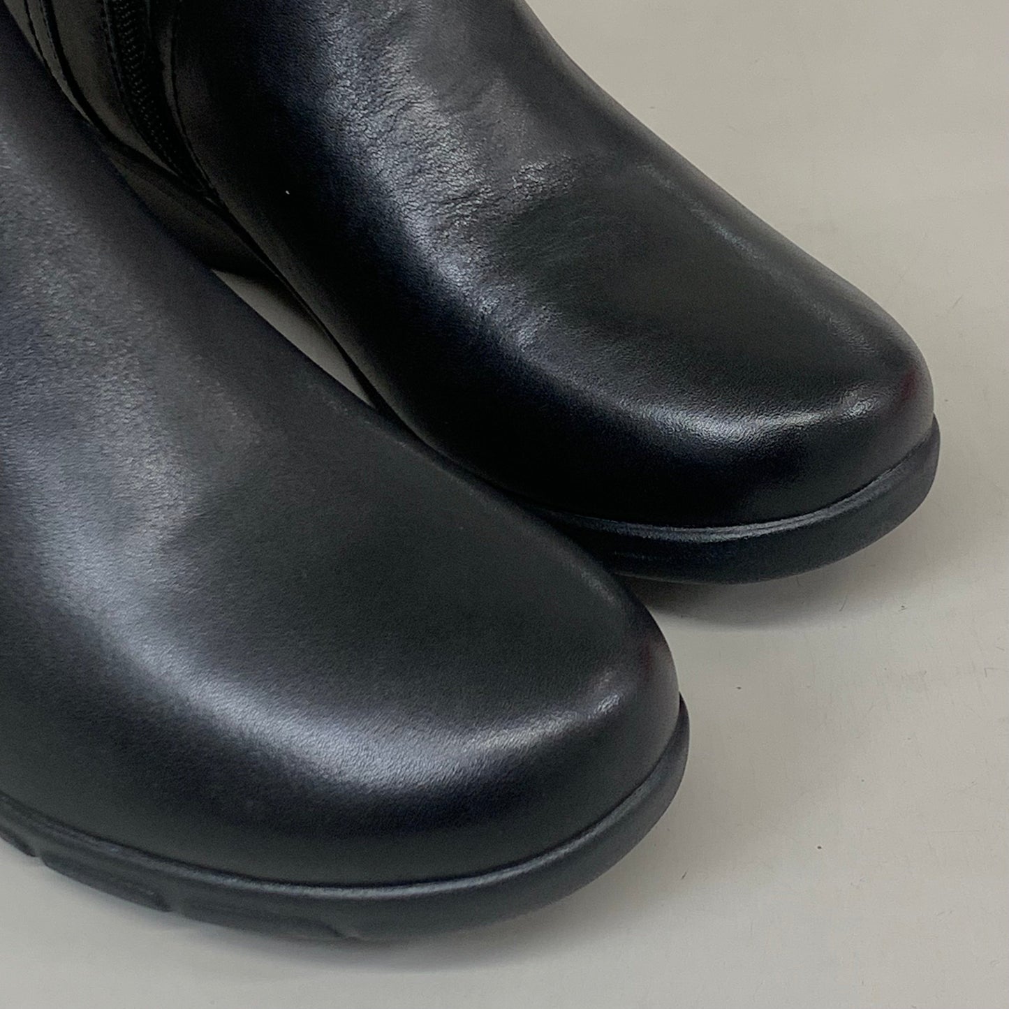 PROPET Waverly Leather Walking Ankle Boot M(B) Women's SZ 9 Black WFX085LBLKM-09