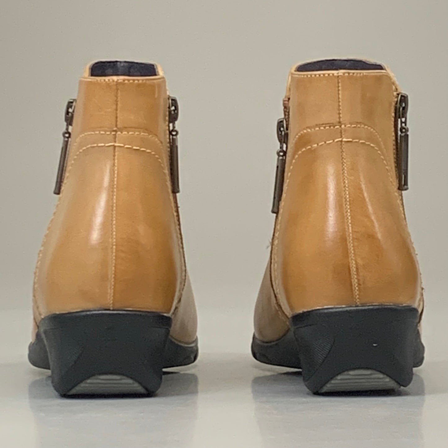 PROPET Waverly Leather Walking Ankle Boot Women's SZ 8 Tan WFX085LTANM-08