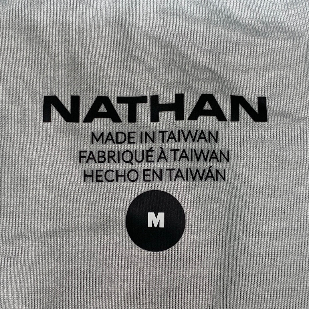 NATHAN Qualifier Tank Women's Sz M Grey Mist Heather NS51080-80124-M (New)