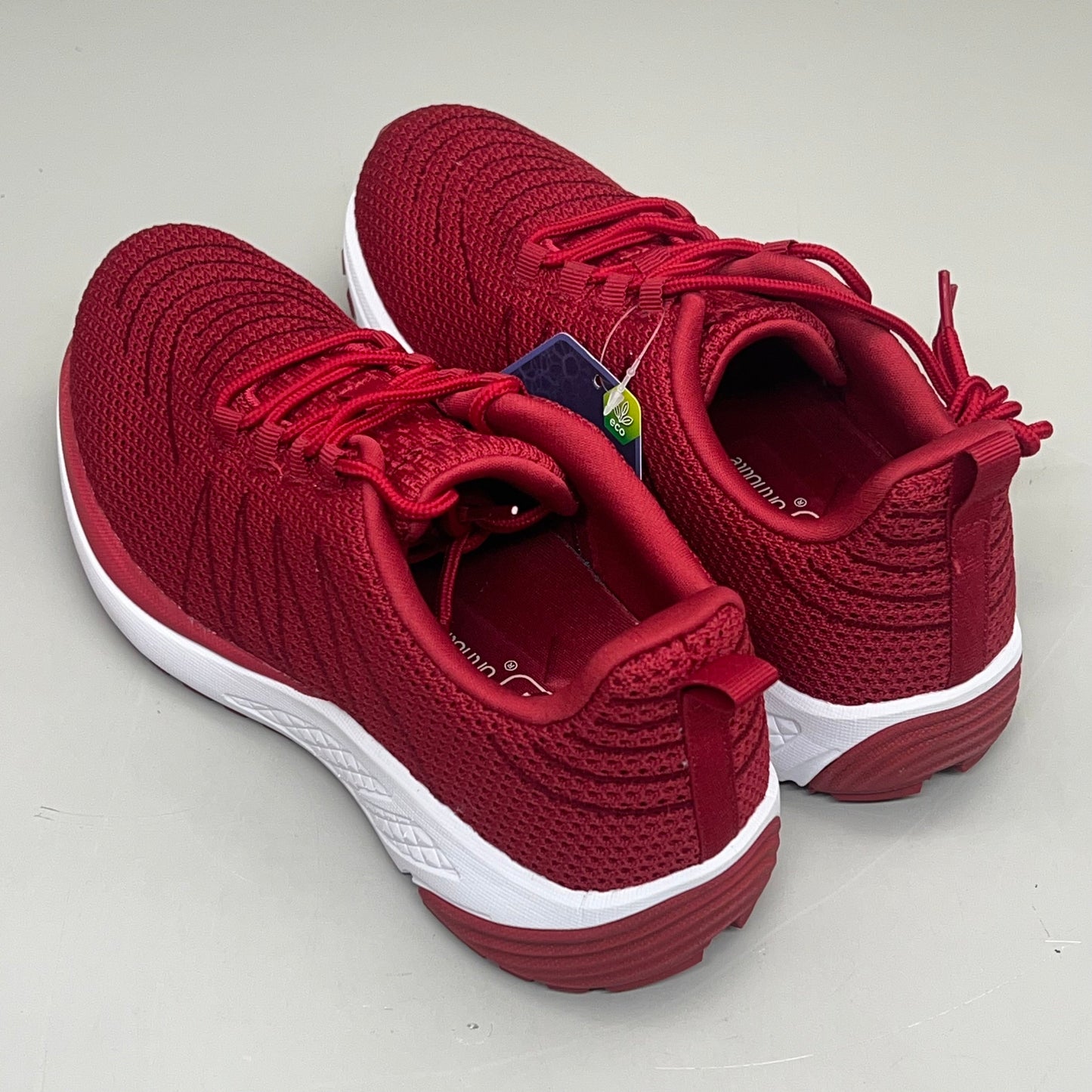 PROPET Tour Knit Double Insoles Ortholite Shoes Women Sz 8.5 W(D) Red WAA112M