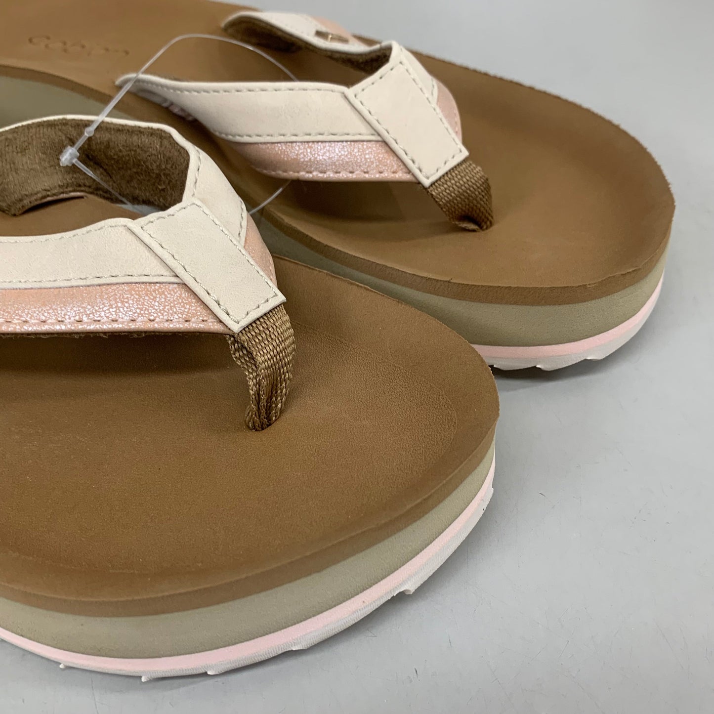 COBIAN Reya Rise Sandal's Women's Sz 7, EU 37 Rose REY22-630-07