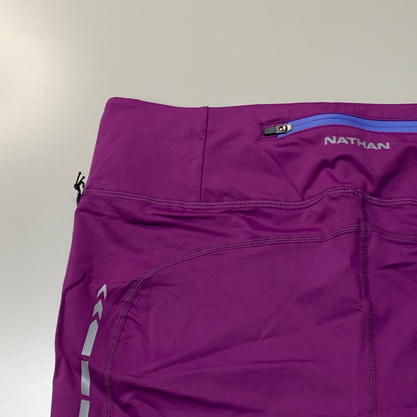 NATHAN Interval 3" Inseam Bike Short Women's Plum Size XL NS51040-70030-XL