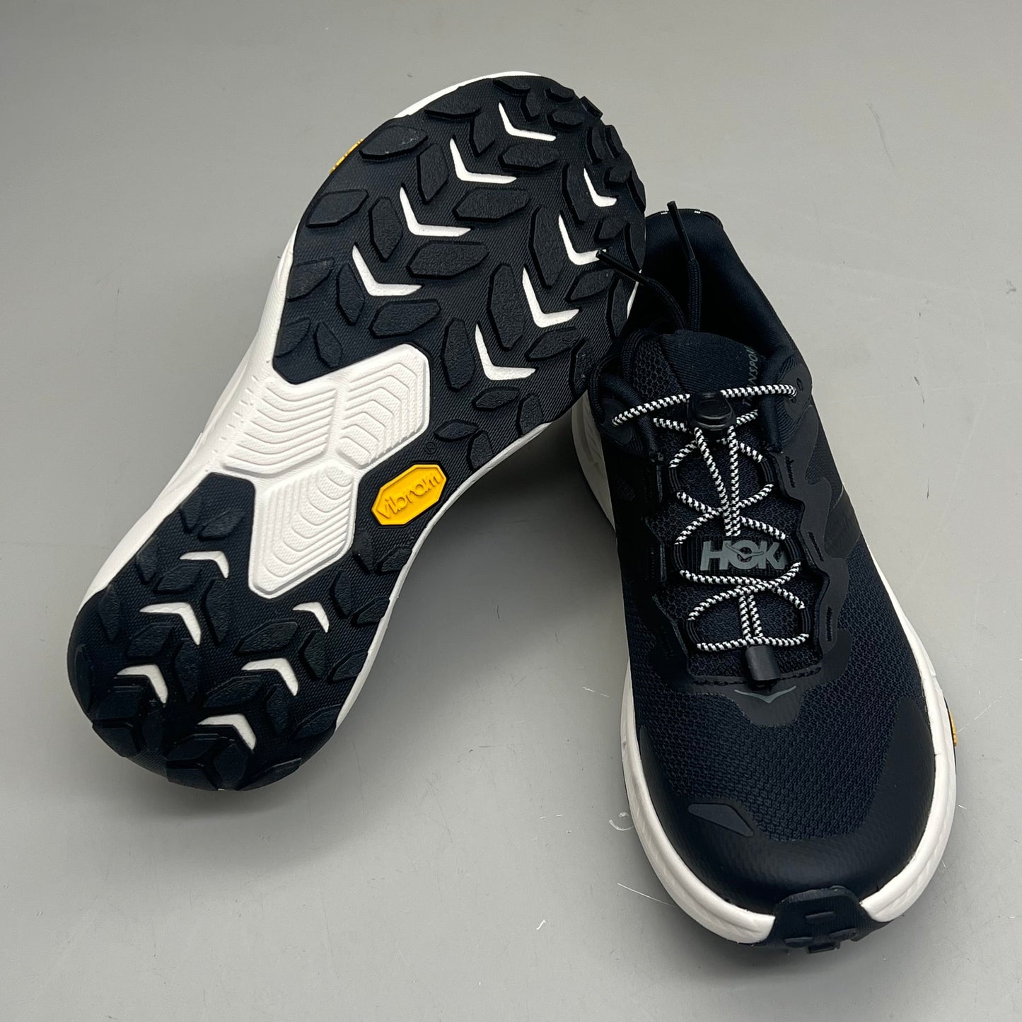 HOKA Transport Hiking & Walking Sneaker Women's Sz Regular 6B Black 1123154