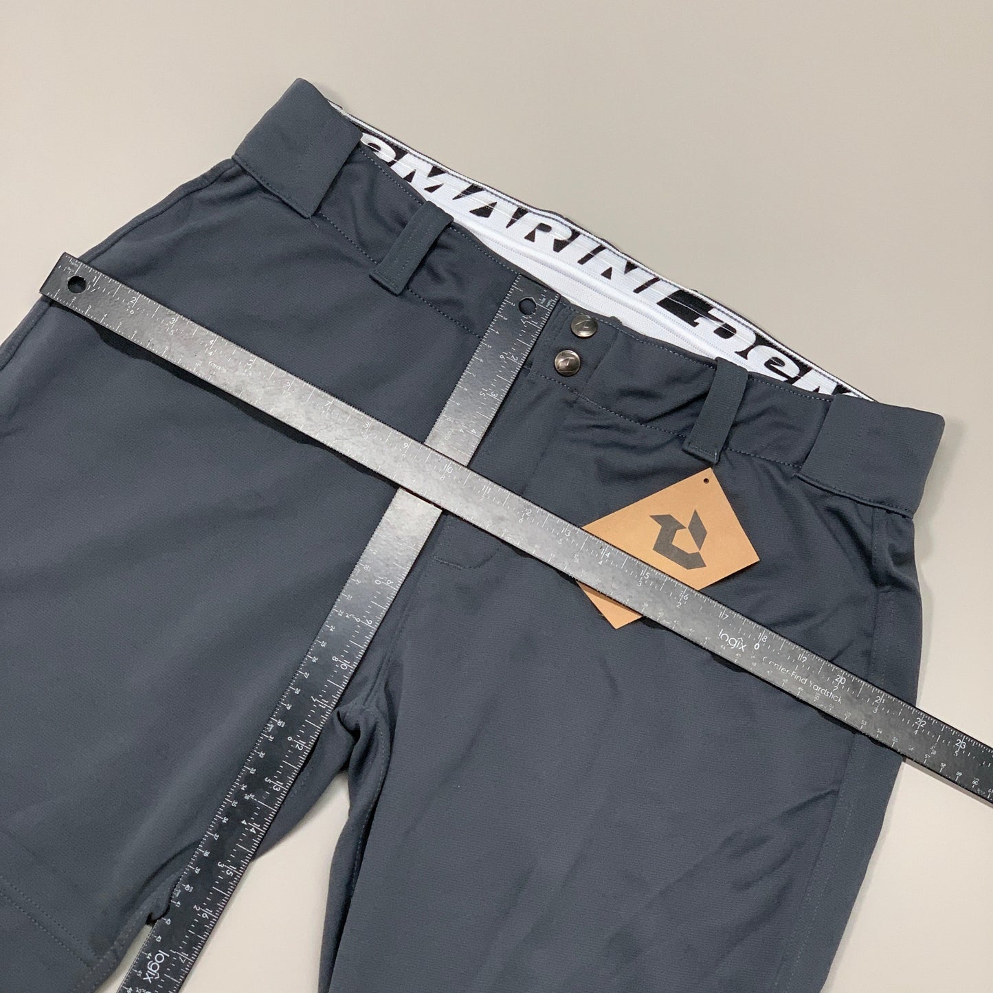 DEMARINI Fierce Fastpitch Belted Softball Pant Women's Sz XL Grey WTD3040CHL
