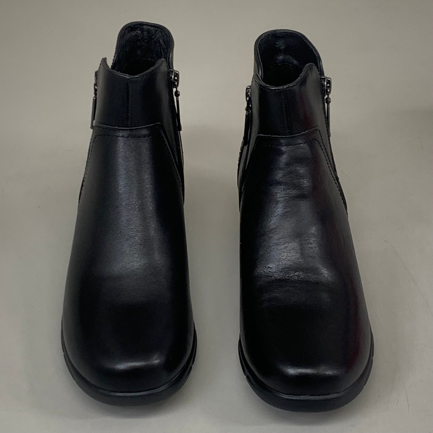 PROPET Waverly Leather Walking Ankle Boot M(B) Women's SZ 9 Black WFX085LBLKM-09
