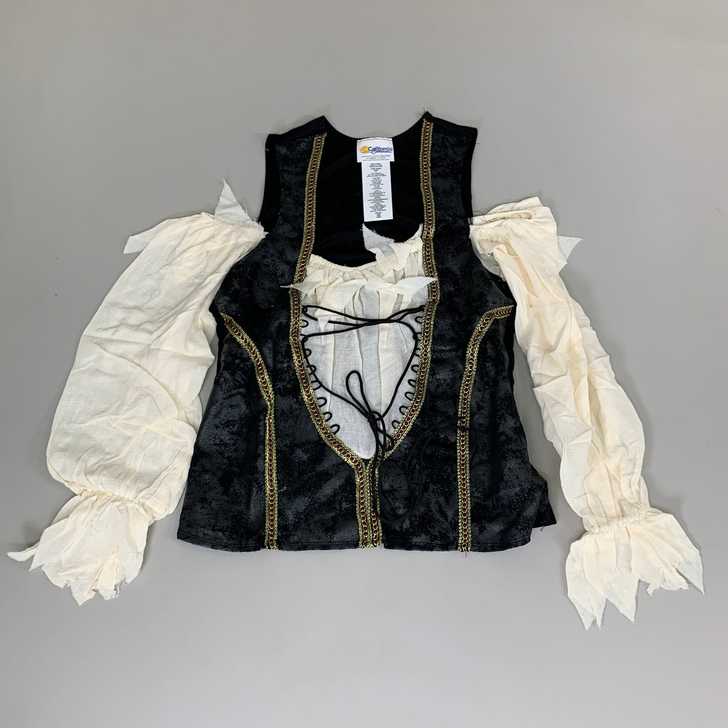 CALIFORNIA COSTUMES Women's Brazen Buccaneer Costume Sz-L Multicolor 01393