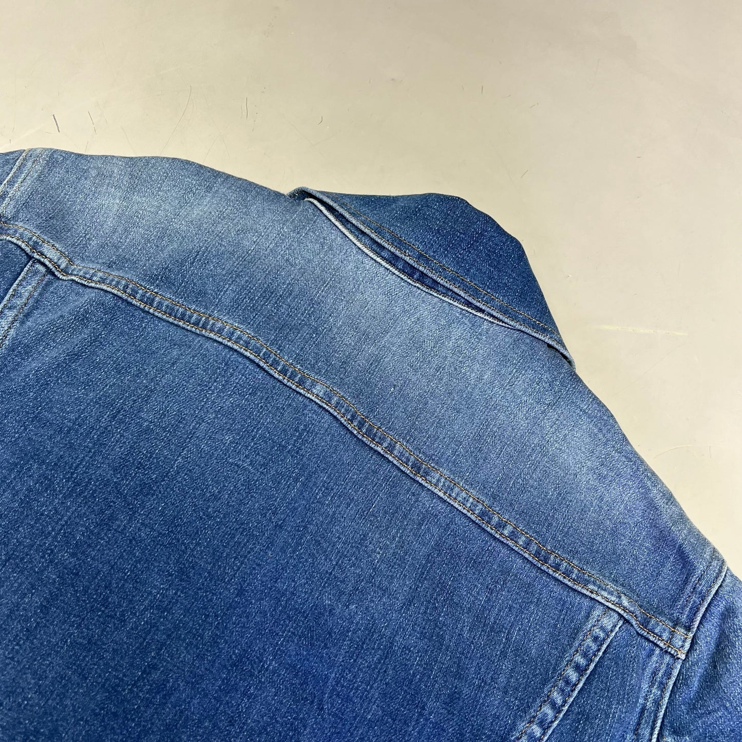 FRAME DENIM Button Cuffs Soft Jacket Women's Sz M Medium Blue Wash