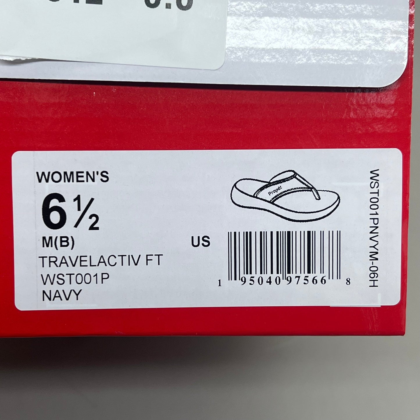 PROPET Travel Activ FT Sandal Waterproof Flexible Women Sz 6.5 M(B) Navy WST001P
