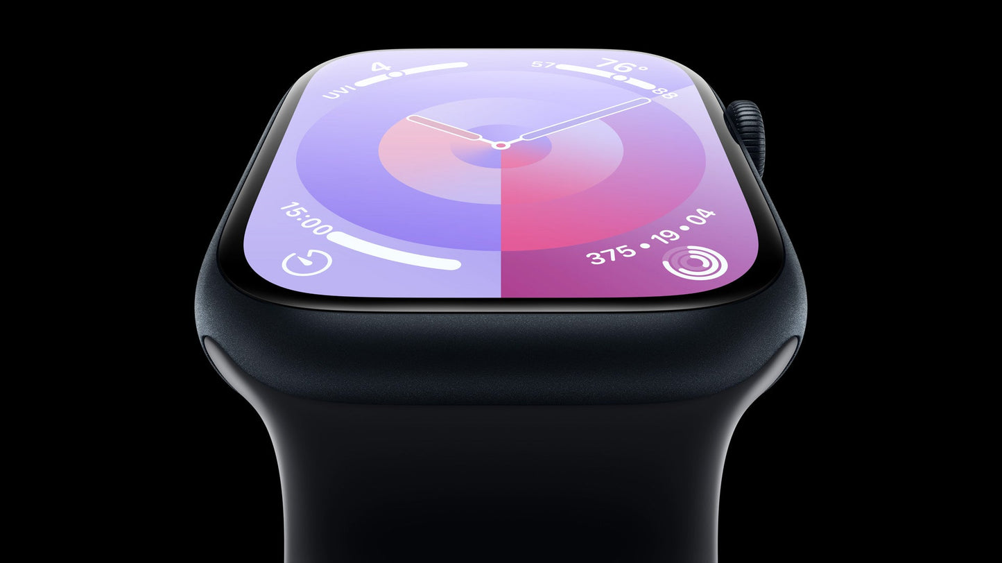 Apple Watch Series 9 (2023) – 41mm GPS Wi-Fi – Aluminum Case with Sport Band