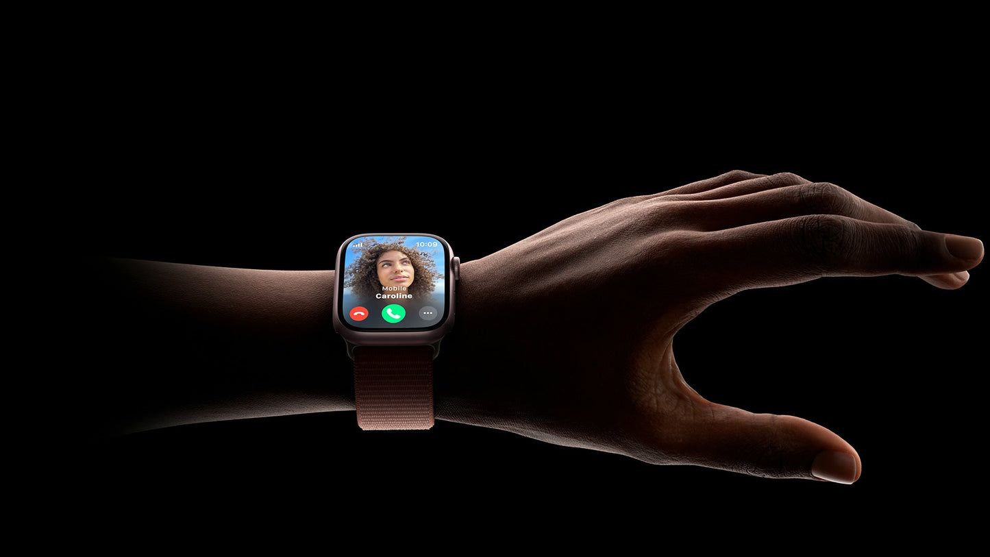 Apple Watch Series 9 (2023) – 41mm GPS Wi-Fi – Aluminum Case with Sport Band
