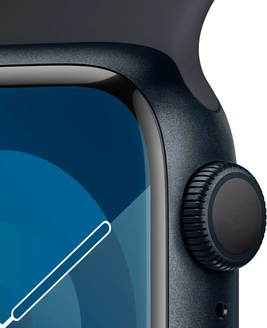 Apple Watch Series 9 (2023) – 41mm GPS Wi-Fi – Aluminum Case with Sport Band